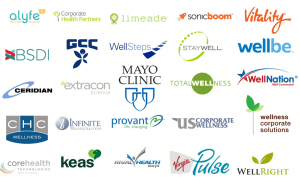 Popular wellness provider company logos