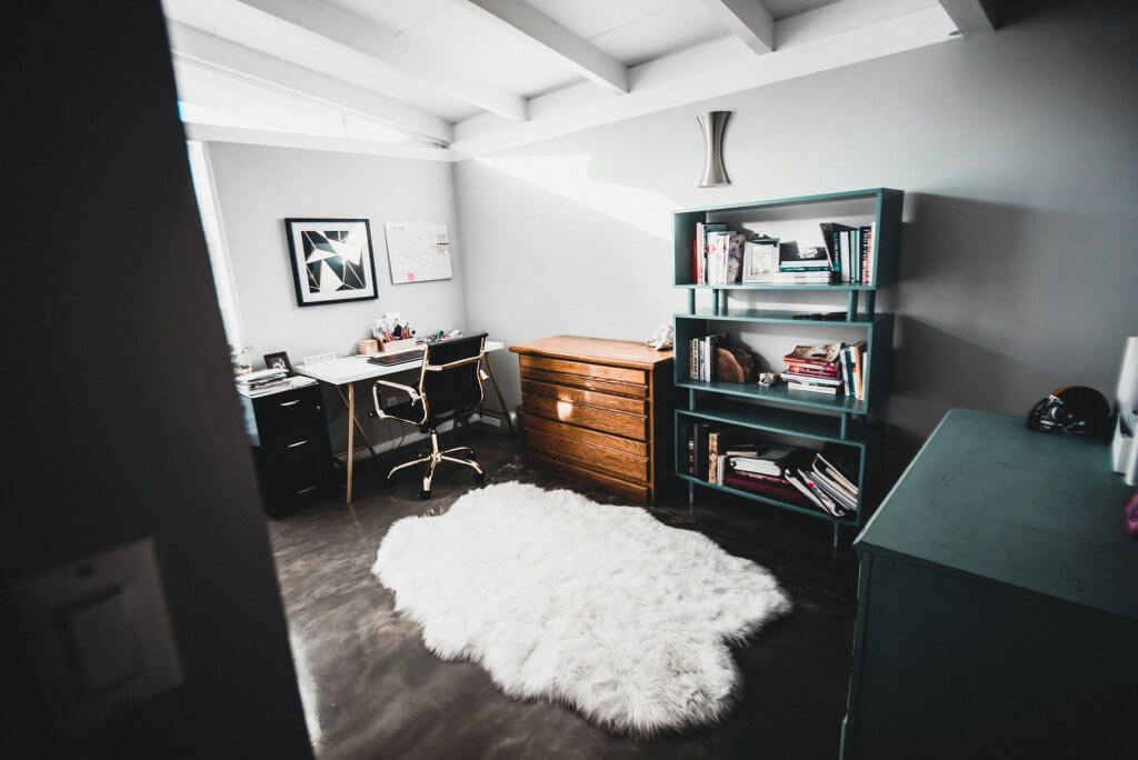 Comfortable Home office and spare bedroom